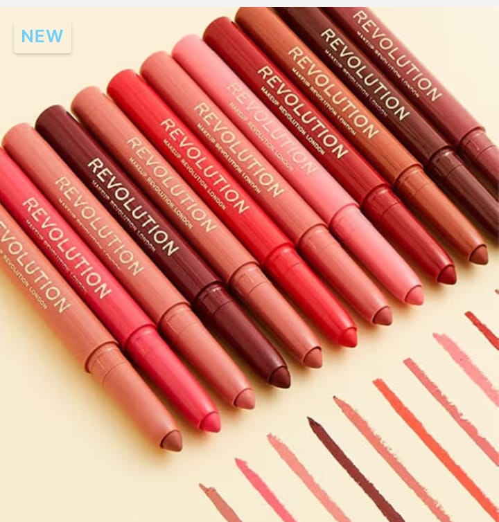 Makeup Revolution Velvet Kiss Lip Crayon Cutie
